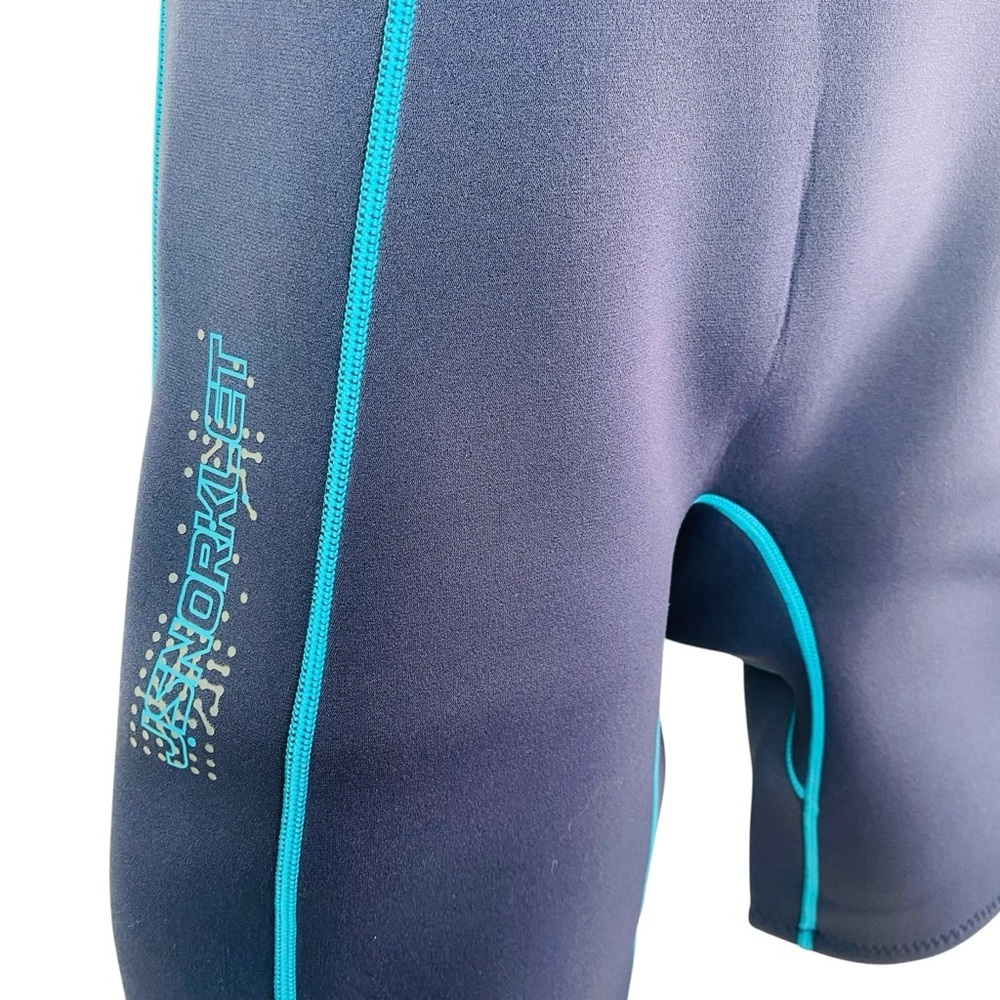 JSnorklet Navy Shorty Wetsuit 3mm Size S - Picture 5 of 7